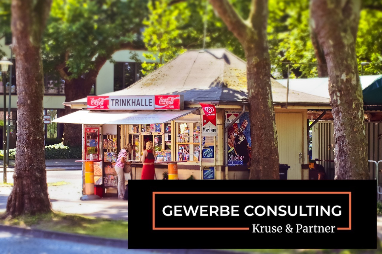 Kiosk zu verkaufen mit günstiger Miete